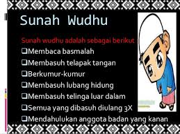 Ini 10 Kesunahan Dalam Wudhu