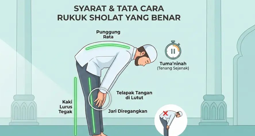 Rukun Sholat Dan Penjelasannya Secara Lengkap Dan Mudah